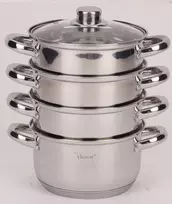 Rossner Garinimo puodas 18 cm 5 el garintuvo indukcinės dujos