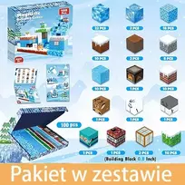 MAGNETINIAI KALULAI 100 vnt KUBAI Dizaino Dovana VAIKAMS