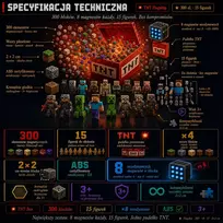 MINECRAFT magnetinės plytos 300 vnt + 15 figūrėlių TNT dėžutė, dovana 3+