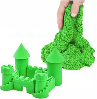 Piccolo KINETINIS MAGIŠKAS SMĖLIS 1KG MINKŠTAS plastikinis SMĖLIS VAIKAMS