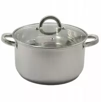 Topfann Nerūdijančio plieno puodas 24cm 5L GS-01219