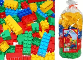 Nicola Toys DIDELI KONSTRUKCINIAI BLAKAI 100 vnt 2 spalvos 328/837