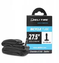 DELI TYRE dviračio kamera 27.5x2.10/2.40 AV BOX