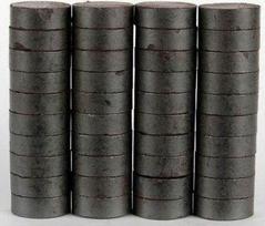 Magnetai 15mm juodi 40vnt Fandy