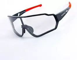 Rockbros fotochrominiai sportiniai akiniai, juodos ir raudonos spalvos