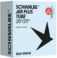 Schwalbe 29" SV19 AP AIR PLUS 40/62-622 Inner Tube, Presta Valve, 40 mm