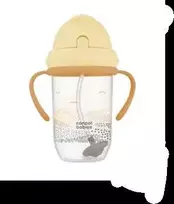 CANPOL BABIES neišsipilanti gertuvė su šiaudeliu MOUNTAINS, 270 ml, 56/620_bei