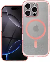 Oem Dėklas na Samsung S26 ULTRA Clear Mag Cover - Glitter (Str / Camera Protection) zgodne su MagSafe juoda glitter