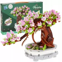 Nobo KONSTRUKCINIAI BLAKAI GĖLĖS MEDŽIS BONSAI MEDIS 462 ELEMENTAI