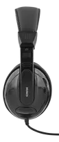 HL-51C ausinės DELTACO su garso reguliatoriumi, USB-C, black / HL-51C / 1903272