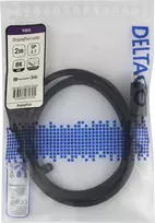 „DELTACO“ „DisplayPort“ kabelis, DP 2.1a, DP54, 2,0 m / DP54-1020 / 1903675