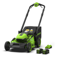 SAVAEIGĖ VEJAPJOVĖ 51cm GENII BL DP 40V (2X5.0Ah + kroviklis) LM5104SA3