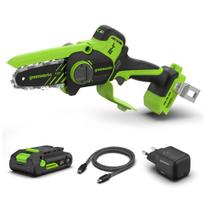 MINI ŠAKŲ GENĖTUVAS 24V BL 10cm (2.0Ah + kroviklis ir krepšys) CS1032GA2