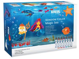 KREUL „Window Color Magic Sea“ langų dekoravimo rinkinys