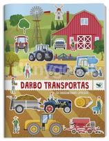 Darbo transportas. Su daugkartiniais lipdukais