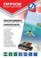 Laminavimo vokeliai, folija A4 2x125mic 100vnt