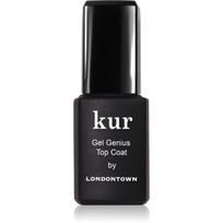 LONDONTOWN Kur Gel Genius Top Coat viršutinis nagų lako sluoksnis nenaudojant UV / LED lempos 12 ml