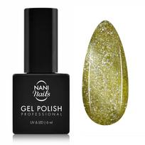 NANI Cat Eye gelinis lakas 6 ml - Lime Gold