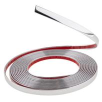 Chromuota dekoratyvinė lipni juosta automobiliui 18mm, 5m