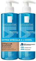 Valomoji veido želė, rinkinys La Roche-Posay, 400 ml, 2 vnt.