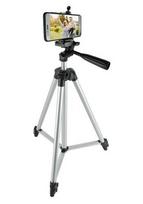 Fotoaparato ir telefono trikojis, 43–130 cm