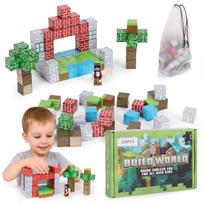 Magnetinės kaladėlės vaikams Multistore, 100 vnt.