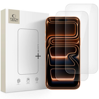 Tech-Protect Glass Fit+ apsauginis stiklas iPhone 16/17 Pro Max, 2 vnt., skaidrus