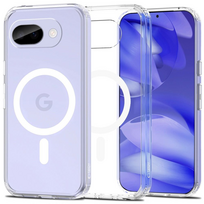 Tech-Protect FlexAir Hybrid MagSafe dėklas Google Pixel 10A telefonui, skaidrus