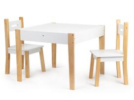 Ecotoys OT143 vaikiškų baldų komplektas: stalas ir 2 kėdės