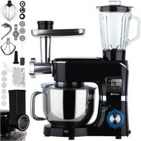 Virtuvinis kombainas Ruhhy 00025728 su šildomu dubeniu ir trintuvu, 2000W, juodas