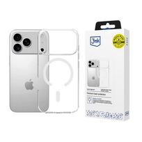 Dėklas 3mk Armor MagCase, skirtas iPhone 17 Pro - skaidrus