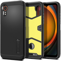 „Spigen Tough Armor“ dėklas, skirtas „Samsung Galaxy Xcover 7“, juodas