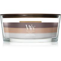 Woodwick Radiant Cashmere kvapioji žvakė medinė dagtis 453.6 g