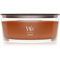 Woodwick Saffron Smoke kvapioji žvakė medinė dagtis 453.6 g