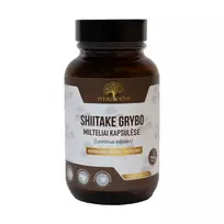 Shiitake grybai kapsulėse, 60vnt.