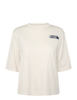 The North Face - W Retro Trail Boxy Ss Tee-Graphic - Sportiniai marškinėliai - Kreminė spalva
