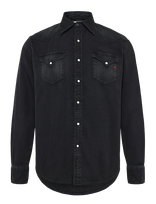 Replay - Shirt Regular - Laisvalaikio marškiniai - Juoda