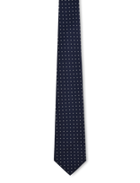 Polo Ralph Lauren - Polka-Dot Silk Repp Tie - Kaklaraištis - Tamsiai mėlyna