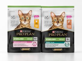 Purina Pro Plan Cat Adult Sterilised rinkinys Delicate Digestion Chicken 400 g + Renal Plus Salmon 400 g | 592079 | 4751016500287