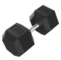 Tunturi Platinum Hex Rubber Dumbbell, 50kg