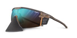 Julbo Ultimate Cover Matt Brown/Orange REACTIV 2–4 – fotochrominiai kalnų ir alpinizmo akiniai