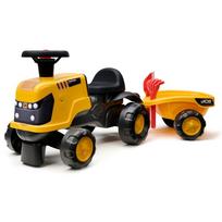 FALK JCB Fastrac traktorius su priekaba, kastuvu ir grėbliu, 1-3 metų vaikams