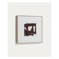 Paveikslas tapyba rankomis (tapyba) su rėmeliu/tapyba ant drobės 60x60 cm Arilan – Kave Home