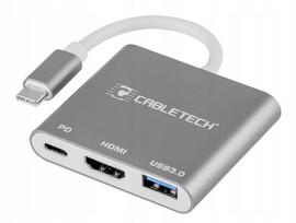 Adapter Usb-c į Usb 3.0, Hdmi, Usb Pd