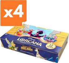 Disney Lorcana (rinkinys03) (4 vnt.) Dėžutė (4x24 stiprintuvai) - Ravensburger