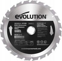 Pjūklas Evolution medienai 185mm / 24 dantys