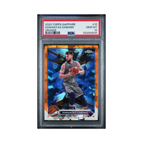 2023 TOPPS Chrome Sapphire Edition #10 Domantas Sabonis Orange