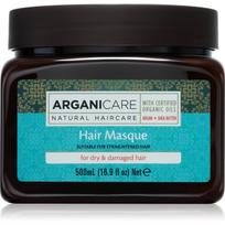 Arganicare Argan Oil & Shea Butter Hair Masque drėkinamoji ir maitinamoji kaukė sausiems ir pažeistiems plaukams 500 ml
