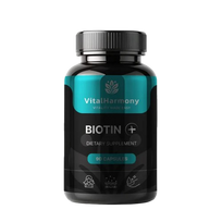 VitalHarmony Biotinas Plus 90 kapsulių