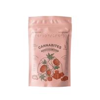 Cannabites – funkciniai braškių kubeliai su kanapių žiedais (12vnt, 60mg)
